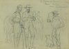 The Prince de Joinville sketching ‘Paris’ looking on, near Cumberland
