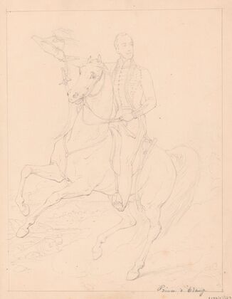 The Prince of Orange at Waterloo