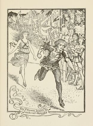 The Princess beaten by Quick-as-Thought