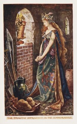The princess imprisoned in the summerhouse