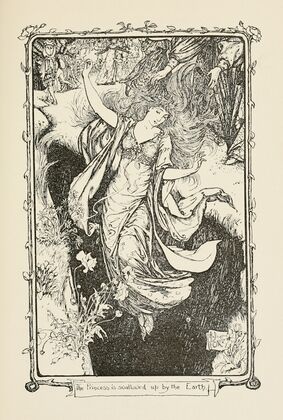 The Princess is swallowed up by the Earth