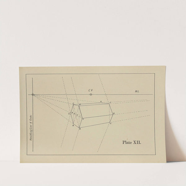 The principles of perspective as applied to model drawing &#038; sketching from nature Pl.12 (1890) by George Trobridge