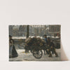 The Prinsengracht near the Noordermarkt, Amsterdam by Isaac Israëls