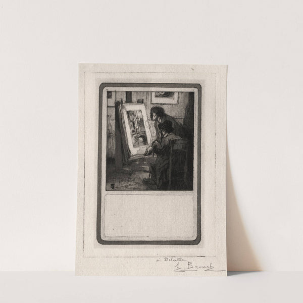 The Print Collector (c. 1902–41) by Auguste Brouet