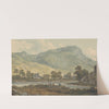 The Priory of Beddgelert, Caernarfonshire by John Warwick Smith