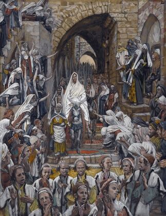 The Procession in the Streets of Jerusalem
