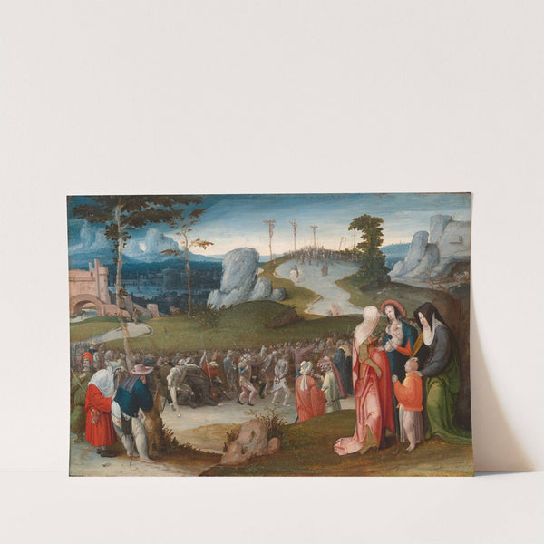 The Procession to Calvary by Jan Wellens de Cock