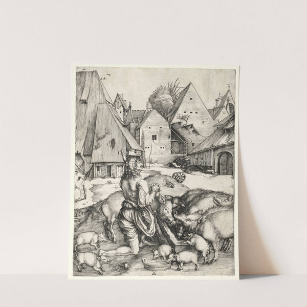 The Prodigal Son (c. 1496) by Albrecht Dürer