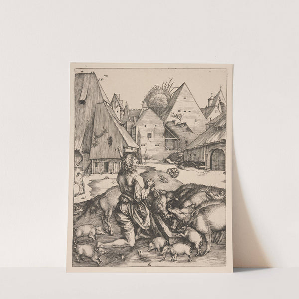 The prodigal son. by Albrecht Dürer