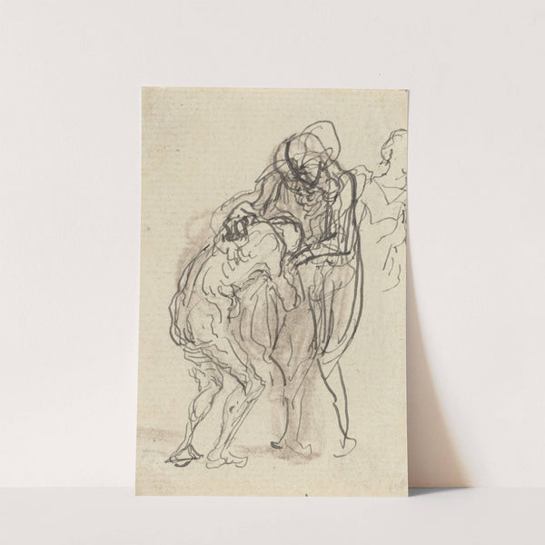 The Prodigal Son IV by Honoré Daumier