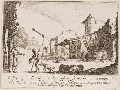 The Prodigal Son Tends the Swine (1635)