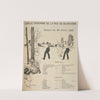 The program of the fencing club (Cercle d’Escrime de la rue de Bourgogne) from April 28, 1888 (1897) by Henry Gerbault