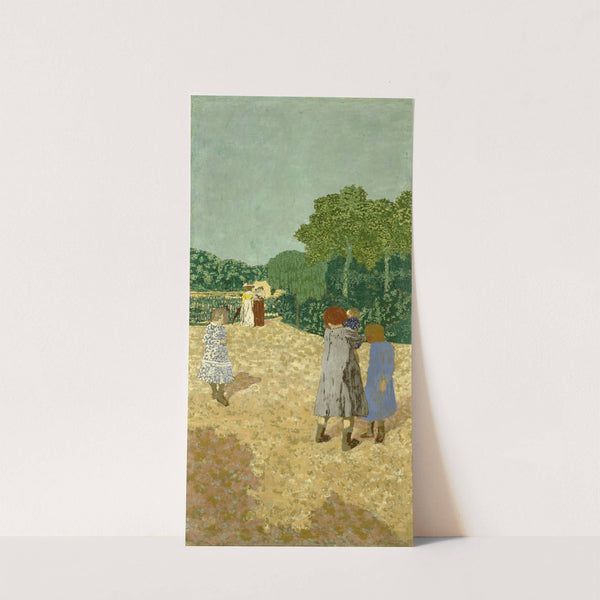 The Promenade (1894) by Édouard Vuillard