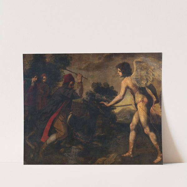 The Prophet Balaam and the Donkey by Jacopo Vignali