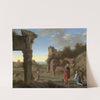 The Prophet Elijah and the Widow of Zarephath (c. 1630) by Cornelis Van Poelenburch