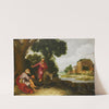 The Prophet of Bethel Meets the Man of God from Judah by Lambert Jacobsz