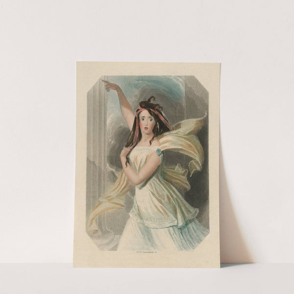 The prophetess [Cassandra in Troilus and Cressida, act 2, sc. 2] by Joseph Kenny Meadows