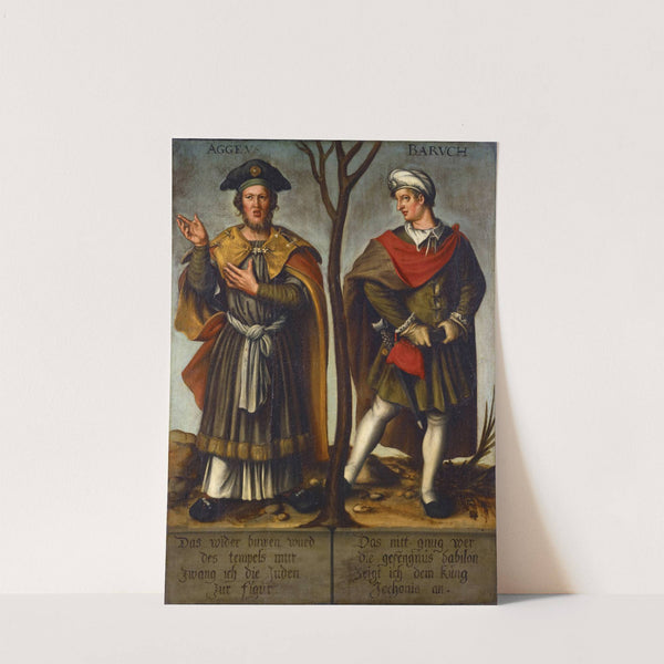 The Prophets Haggai and Baruch by Bartholomäus Sarburgh