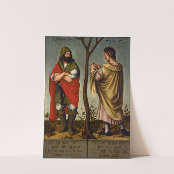 The Prophets Zephaniah and Habakkuk by Bartholomäus Sarburgh