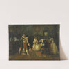 The Prospective Suitor by François Brunery