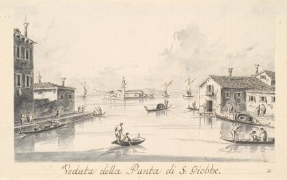The Punta di San Giobbe, with the Island of San Secondo in the Distance — size preview
