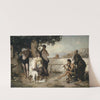 The Puppets (1869) by Ernst Stückelberg