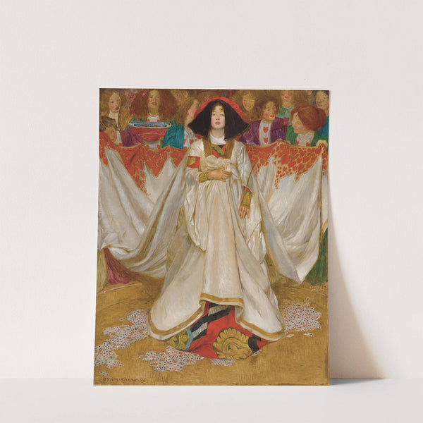 The Queen of Hearts (1896) by Byam Shaw