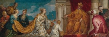 The Queen Of Sheba Before Solomon
