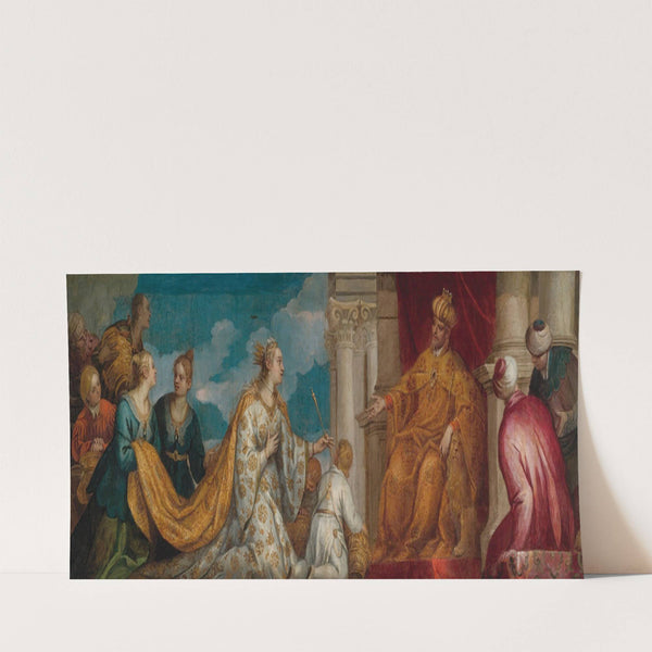 The Queen Of Sheba Before Solomon by Bonifacio Veronese