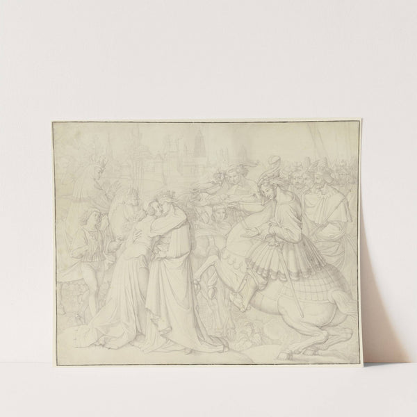 The Queens&#039; greeting by Peter von Cornelius