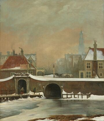 The Raampoortje in Amsterdam (1809)