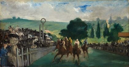 The Races at Longchamp — size preview