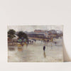 The railway station, Redfern by Arthur Streeton