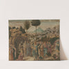 The Raising of Lazarus by Benozzo Gozzoli