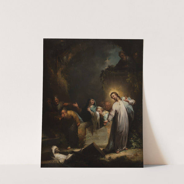 The Raising of Lazarus (ca. 1750 – 1765) by Johann Georg Trautmann