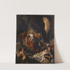 The Raising Of Lazarus (1850) by Eugène Delacroix