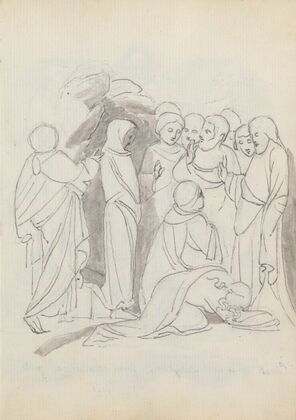 The Raising of Lazarus, from Lorenzo Ghiberti’s Baptistery Doors, Florence
