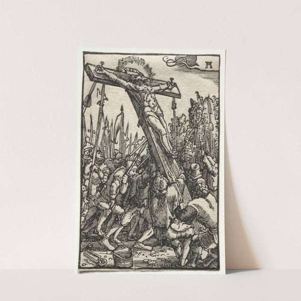 The Raising of the Cross (c. 1515) by Albrecht Altdorfer