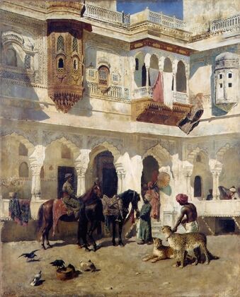The Rajah Starting on a Hunt