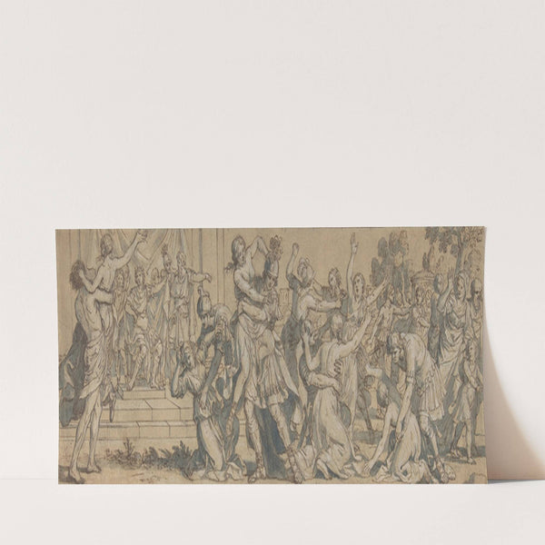 The Rape of the Sabines (1606–81) by Giacinto Gimignani