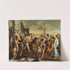 The Rape of the Sabines by Pietro Sorri