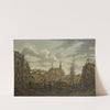 The Rapenburg, Leiden, three Days after the Explosion of a Powder Ship on 12 January 1807 (1807) by Johannes Jelgerhuis