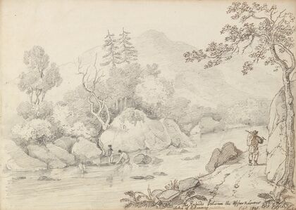 The Rapids between the Upper and Lower Lakes of Killarney, September 1841