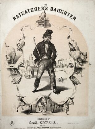 The Ratcatcher’s Daughter – Sheet Music Cover (c. 1855–70)