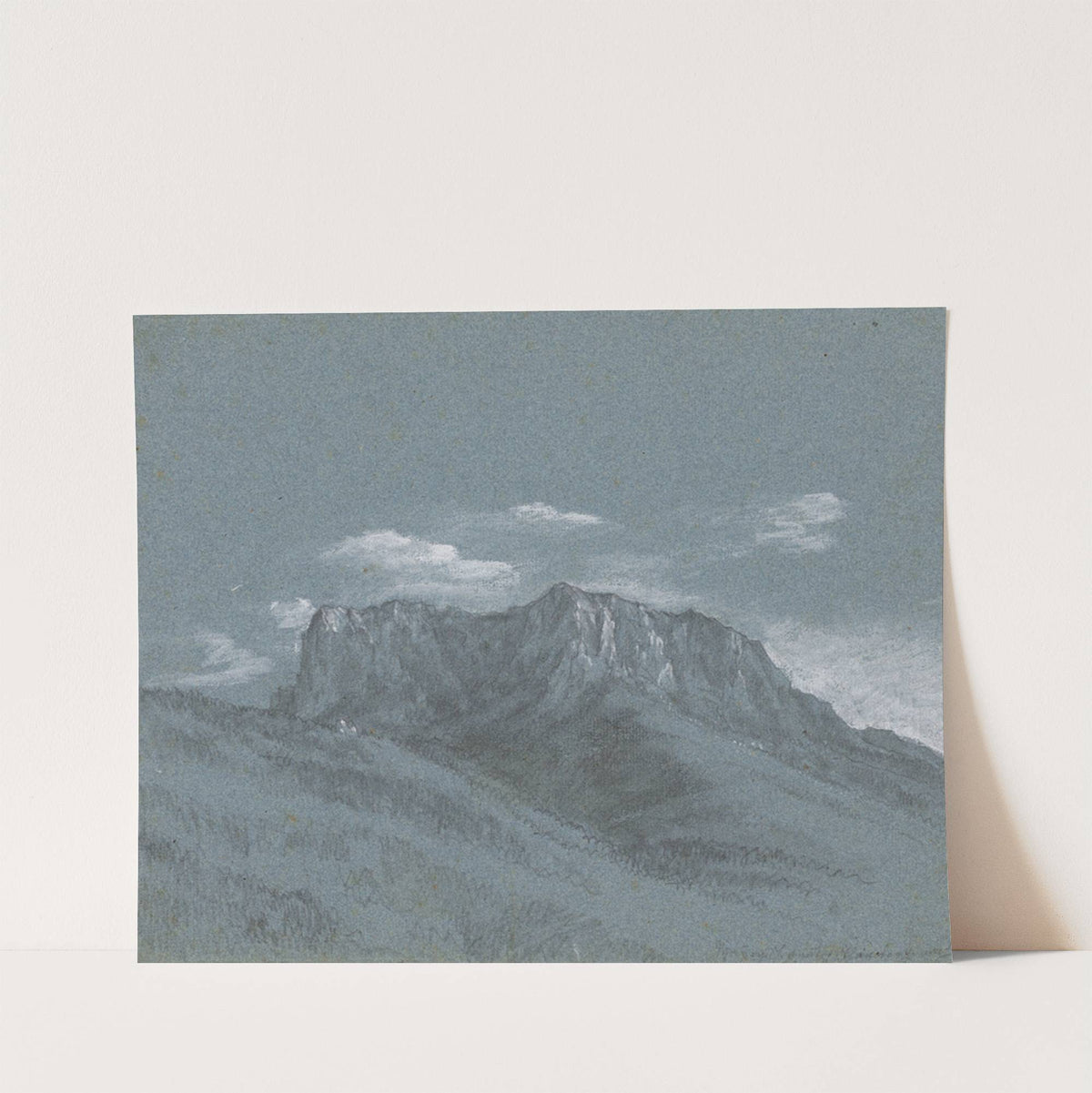 The Rauschberg (c. 1800) by Johann Georg von Dillis