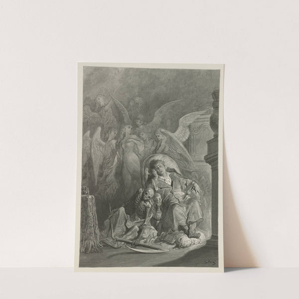 The Raven Pl.05 (1884) by Gustave Doré