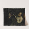 The Reading (c. 1857) by Honoré Daumier