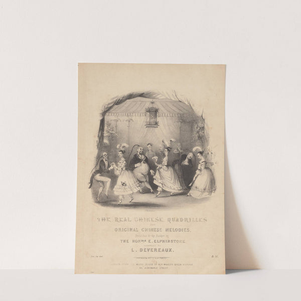 The real Chinese quadrilles from Original Chinese melodies (1840-1859) by John Brandard