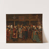 The reception of Quentin Metsys into the Guild of St. Luke of Antwerp by Edouard De Jans