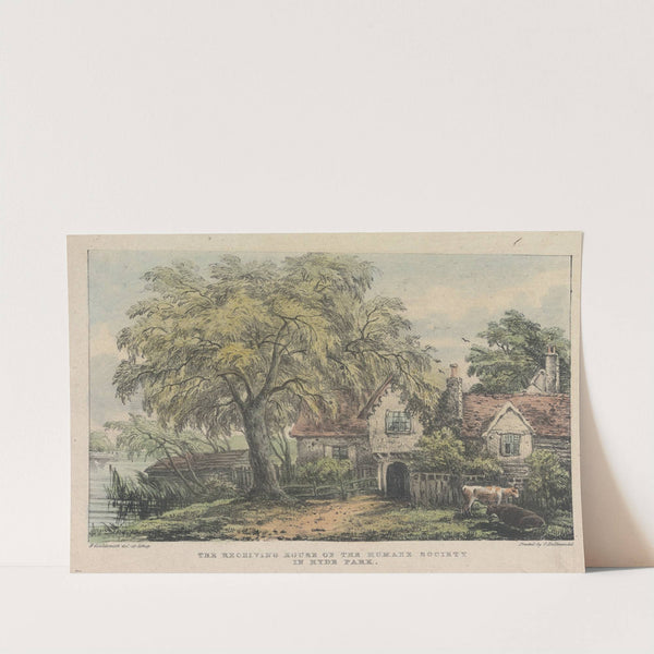 The Recieving House of the Humane Society in Hyde Park by Harriet Gouldsmith Arnold